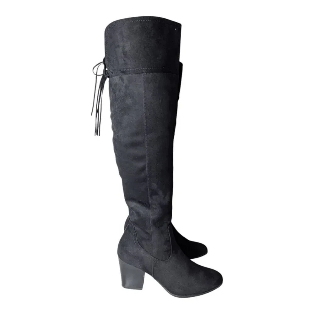 ANDREW GELLER Guava Over The Knee Boot Size 9M - Picture 3 of 9